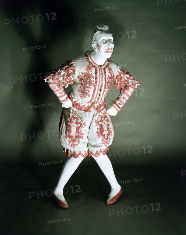 Clown costume, 19th century. Artist: Unknown
