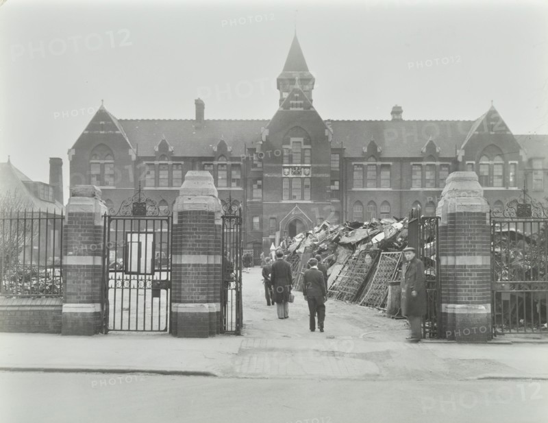 Hackney Downs School, London, 1941. Artist: Unknown.