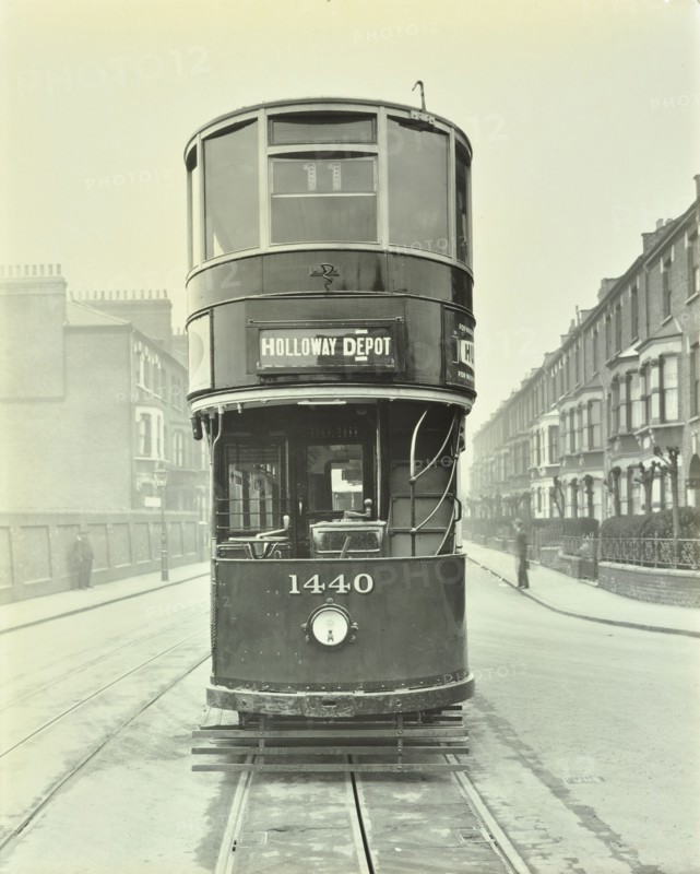 Class M electric tram, 1930. Artist: Unknown.