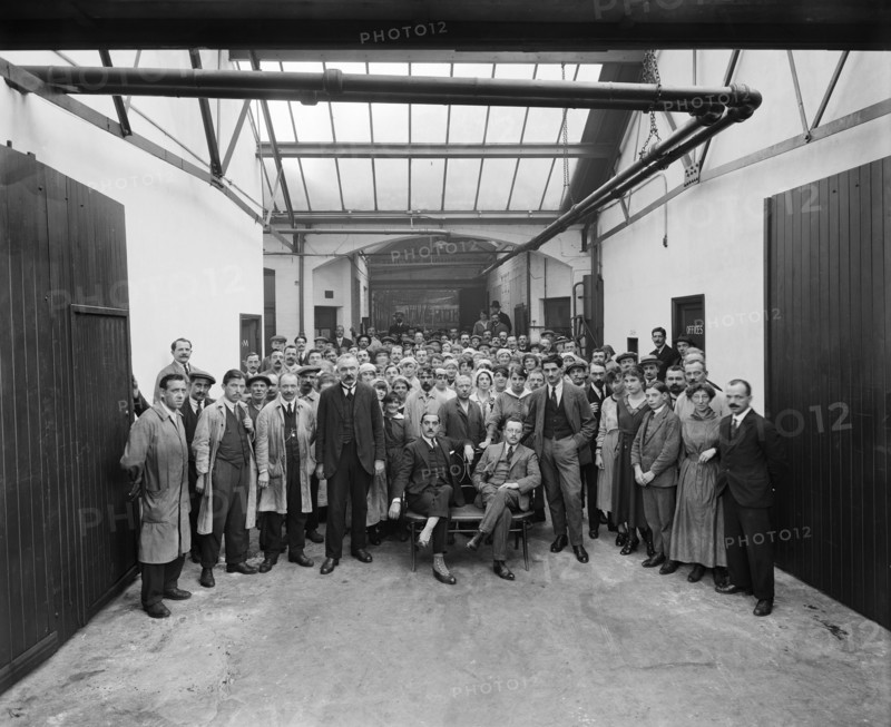 Belgian Munition Works, Clevedon Road, Barnes, Richmond, London, September 1918