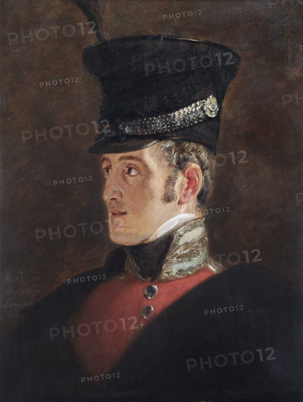 Portrait of Field Marshal Sir John Colborne, British soldier, 1821