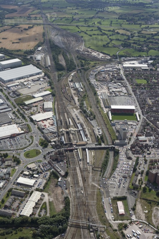 Crewe Railway Station, Cheshire, 2007