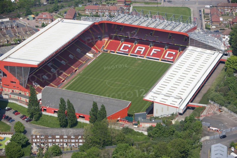 The Valley football ground, Charlton, London, 2008