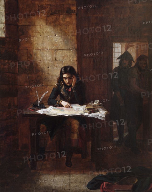 'Napoleon in the Prison of Nice in 1794', 1841.   Artist