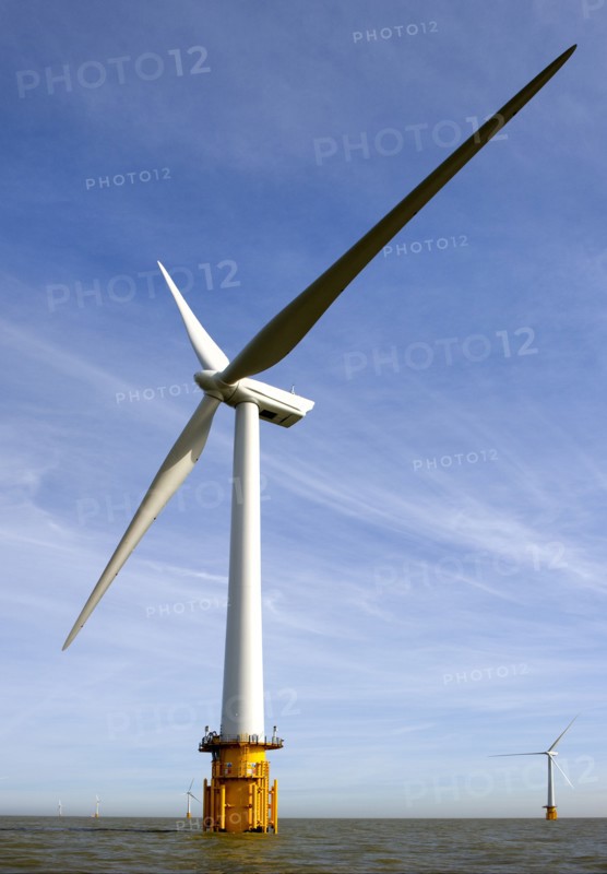 Offshore wind turbines, Kent, 2010