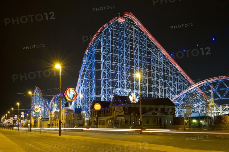 Roller Coaster, Blackpool Pleasure Beach, Lancashire, 2010