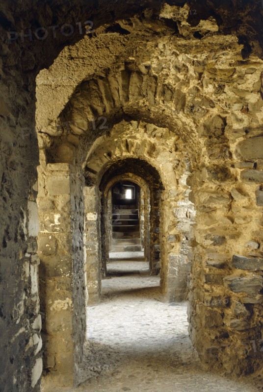 Interior of Rochester Castle, Kent