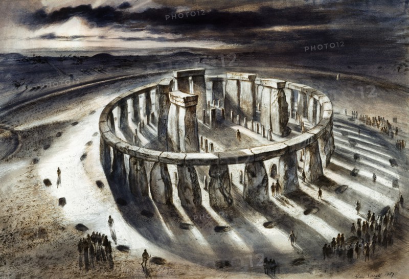 Stonehenge 1000BC, (c1960s)