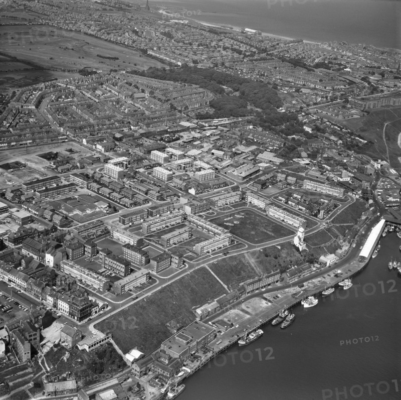 North Shields and environs, Tyneside, 1973