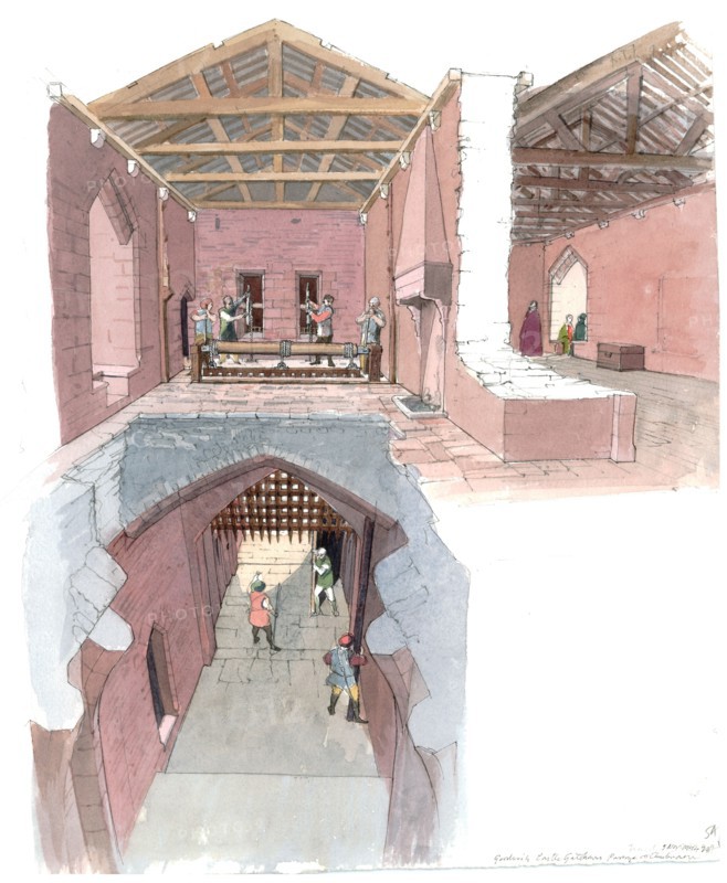 Goodrich Castle, c12th century, (1990-2010)