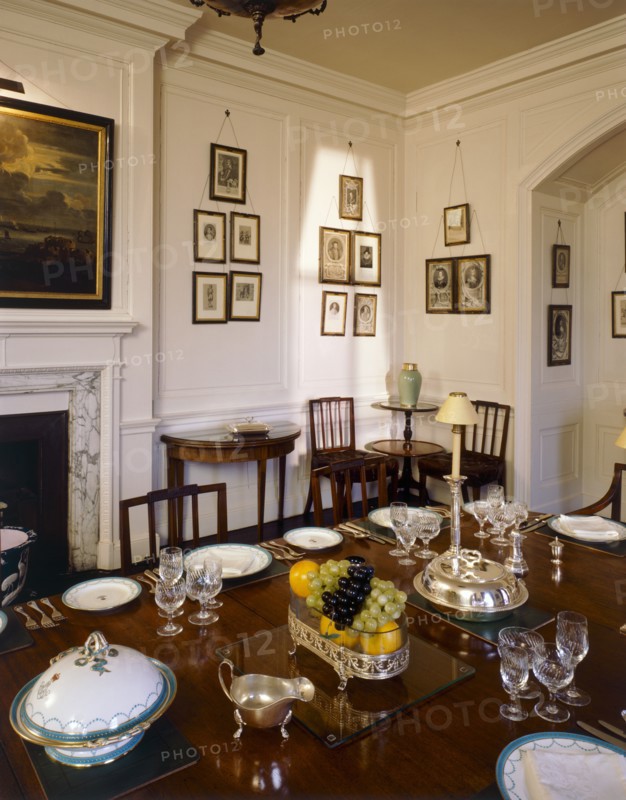 Walmer Castle dining room, c1990-2010. Creator: Nigel Corrie.