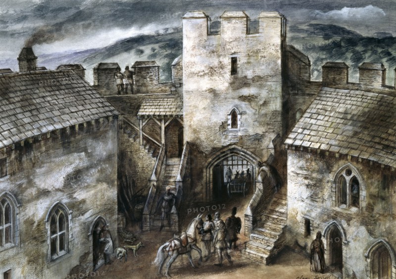 Restormel Castle, 14th century, (c1960s)