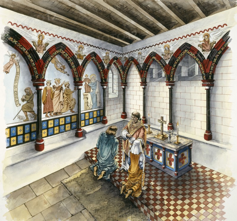The Chapel, Clifford's Tower, late 14th century, (c1990-2010)