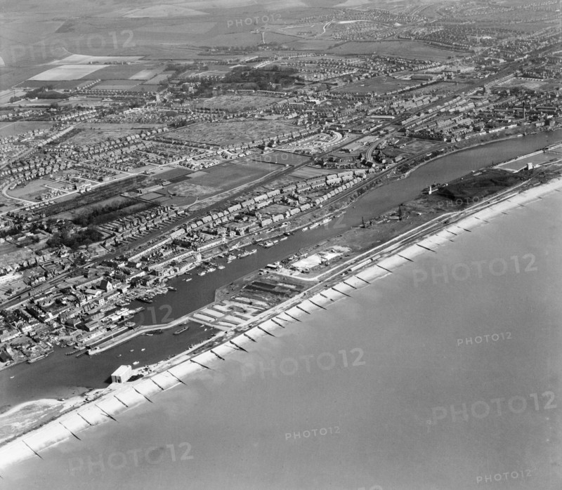 Shoreham Harbour and environs, West Sussex, 1948