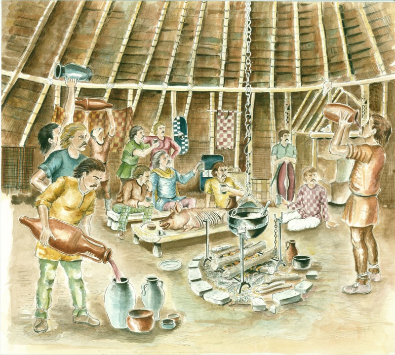 A Celtic Feast, Iron Age, (c1990-2010)