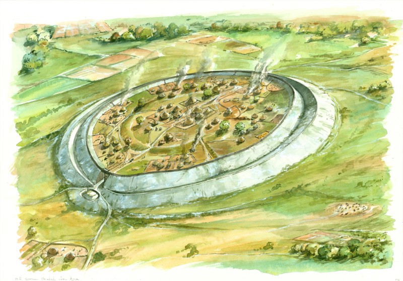 Old Sarum, Iron Age, (c1990-2010)
