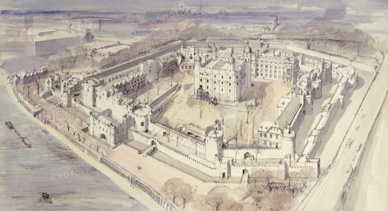 Tower of London, c1270, (1990-2010)