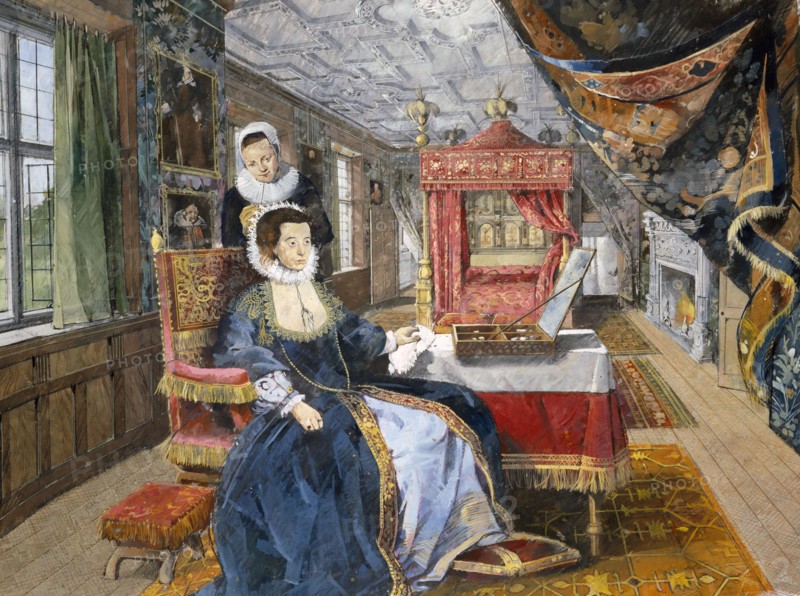 Kirby Hall, early 17th century, (c1990-2010)
