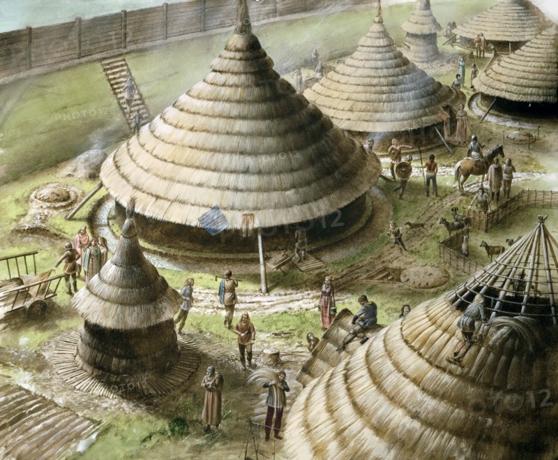 Maiden Castle, c5th century BC, (c1990-2010)