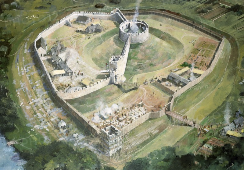 Pickering Castle, 13th century, (c1990-2010)