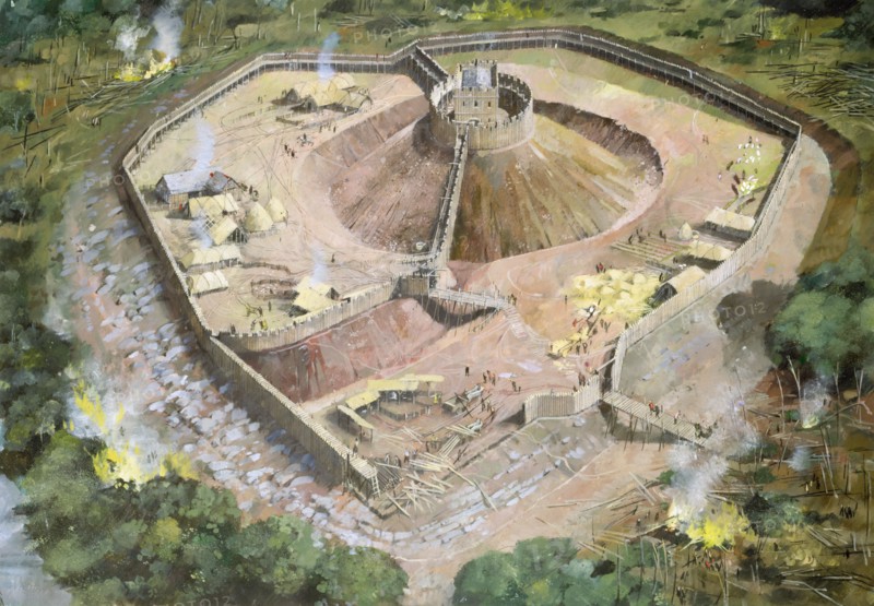 Pickering Castle, 12th century, (c1990-2010)