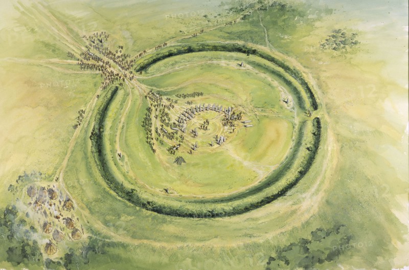 Stonehenge, Phase 3, c20th century BC, (c1990-2010)