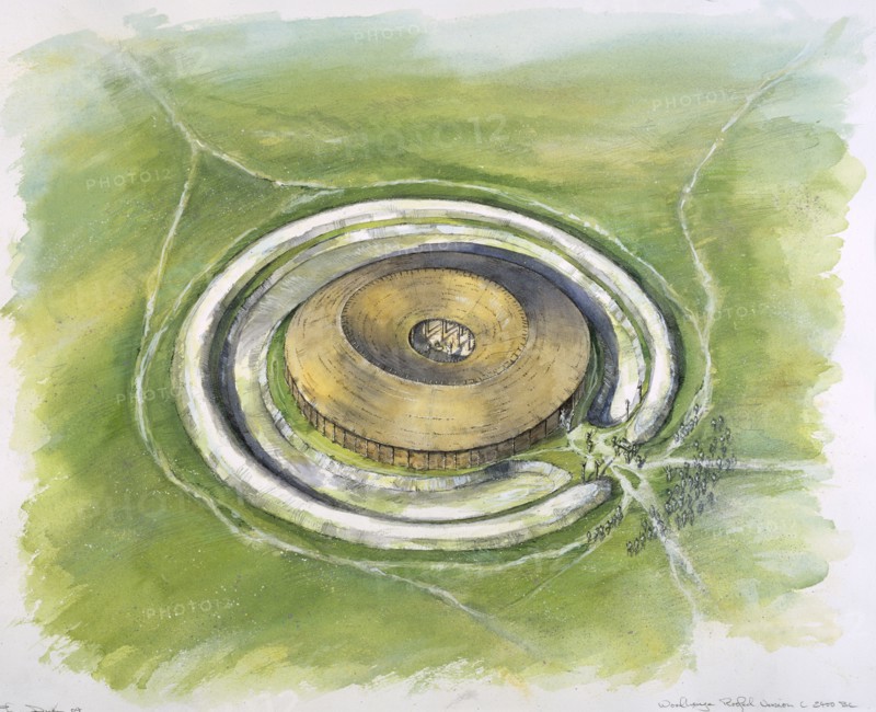 Woodhenge, c25th century BC, (c1990-2010)