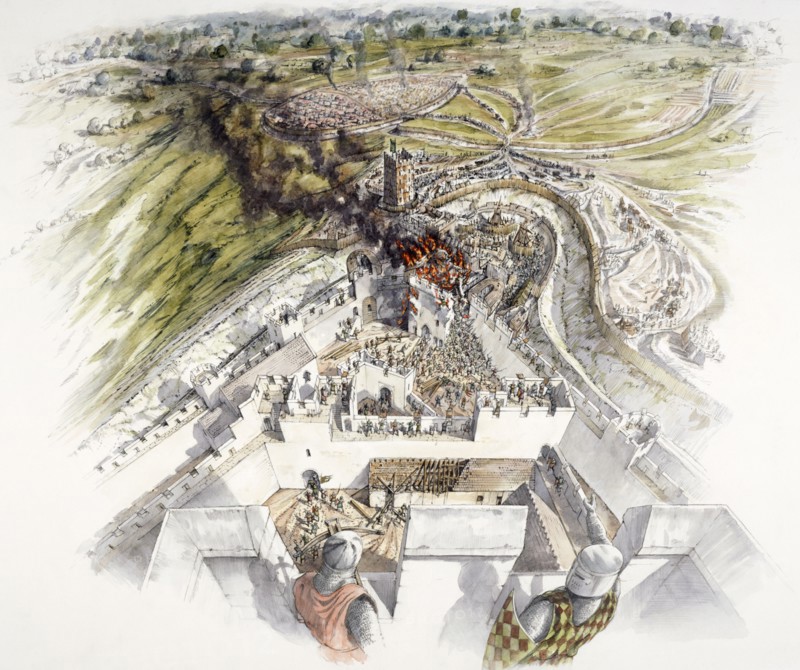 Dover Castle siege, 1216, (c1990-2010)