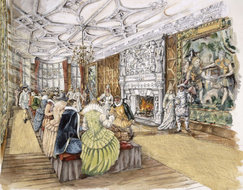 Berry Pomeroy Castle, c1600, (c1990-2010)