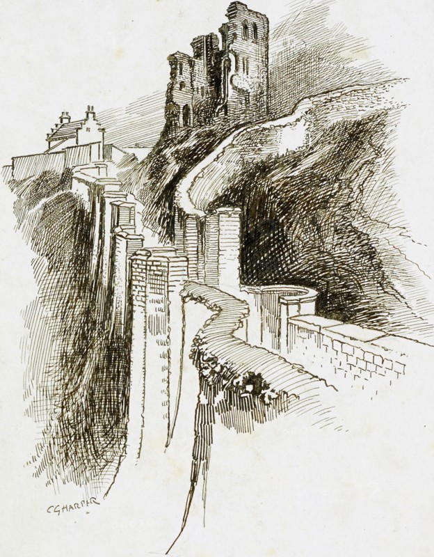 Scarborough Castle, North Yorkshire, 1892-1933