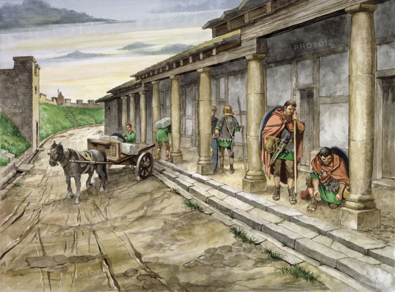 Housesteads Roman Fort, 2nd century, (c1990-2010)