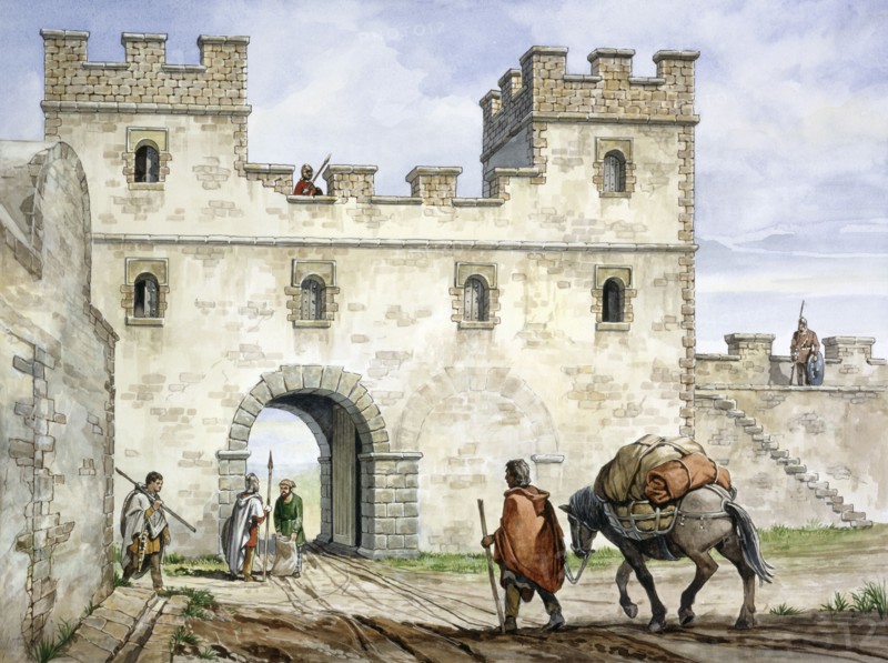 Housesteads Roman Fort, 3rd century, (c1990-2010)