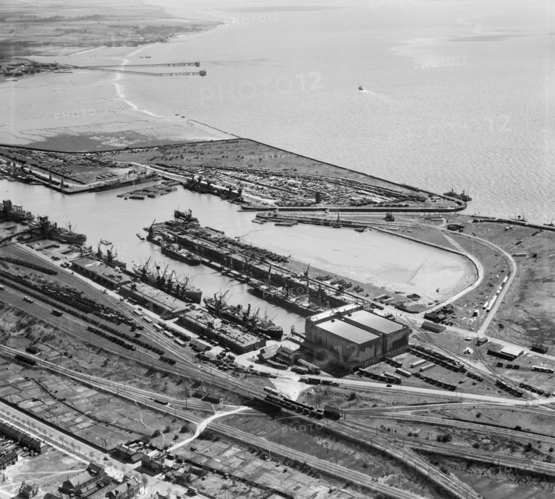 King George Dock, Kingston upon Hull, Humberside, 1947