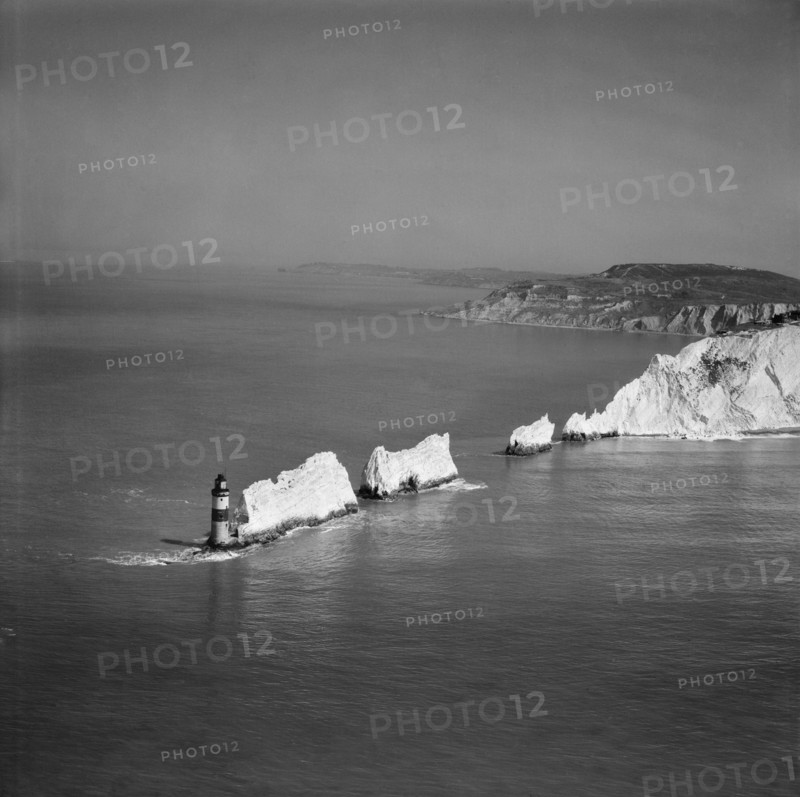 The Needles, Isle of Wight, from the south, 1949