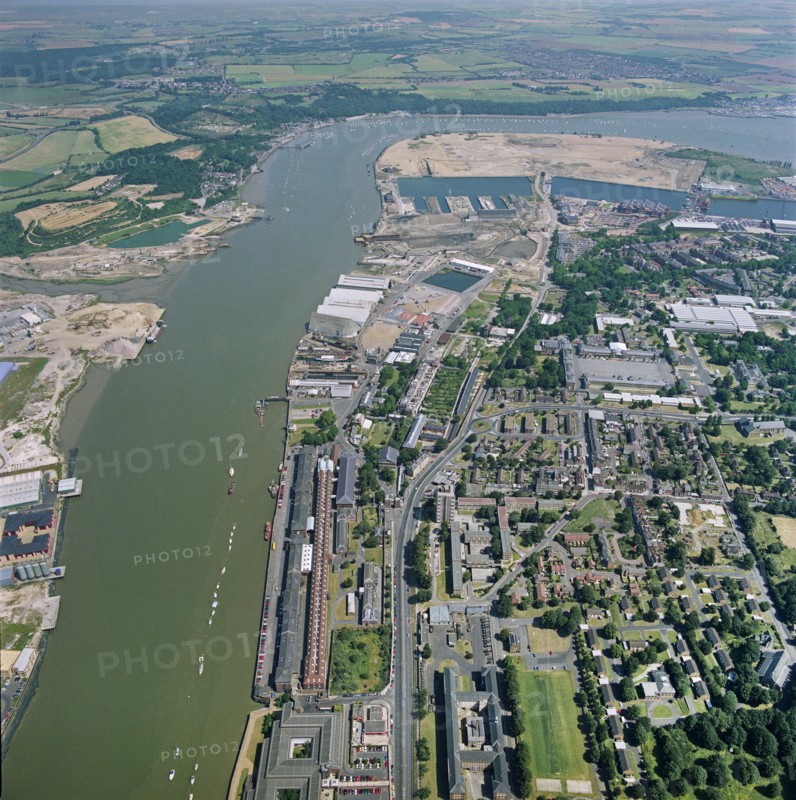 Chatham Historic Dockyard, Medway, Kent, 1993