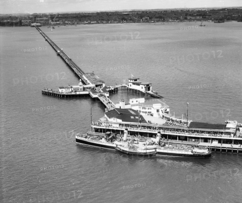 The Southend Pier Prince George Extension, Southend-on-Sea, Essex, 1948