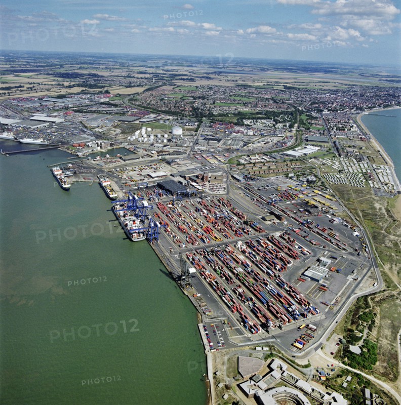 The Port of Felixstowe, Suffolk, 1997