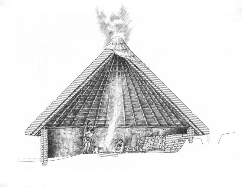 Bronze Age round house