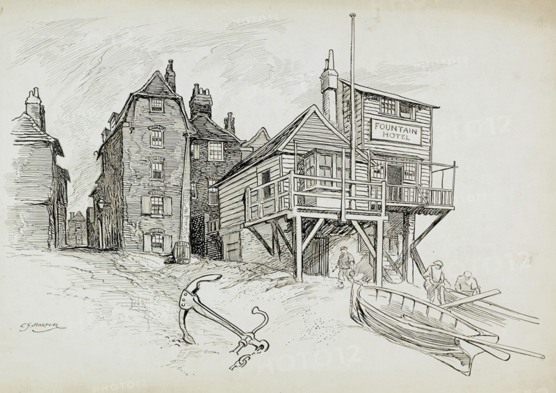 The Fountain Hotel, Deal, Kent, 1892-1933
