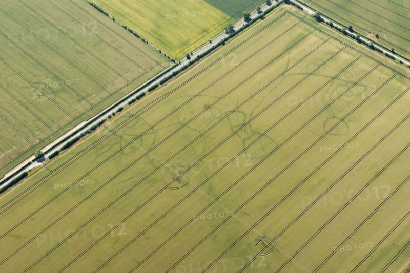 Iron Age/Roman settlement in Comberton, Cambridgeshire, 2015