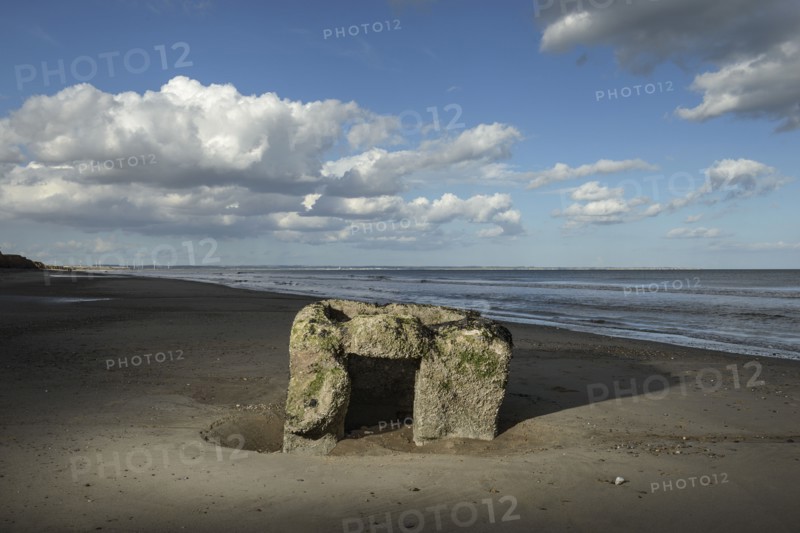 Pillbox, Withow Gap, off Hornsea Road, Skipsea, East Riding of Yorkshire, c2016