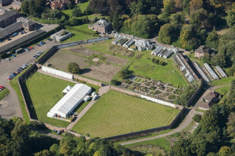 Walled garden, Luton Hoo, Bedfordshire, c2015