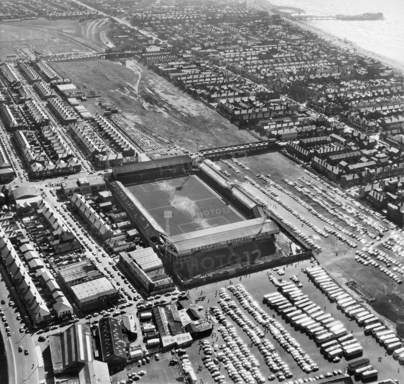 Bloomfield Road, Blackpool, Lancashire, 1972