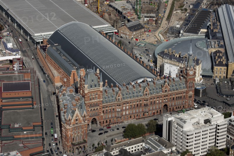 St Pancras Station, Camden, London, 2012