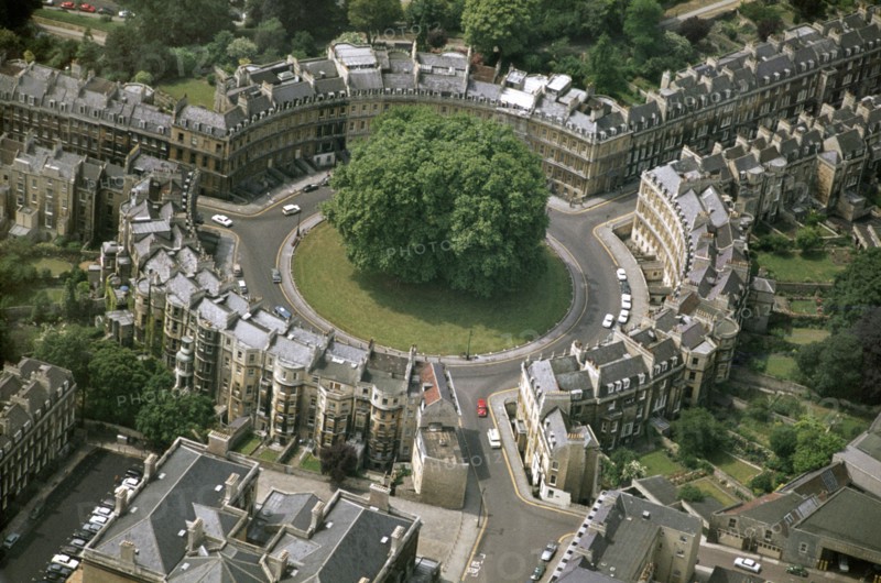 The Circus, Bath, Somerset, 1969
