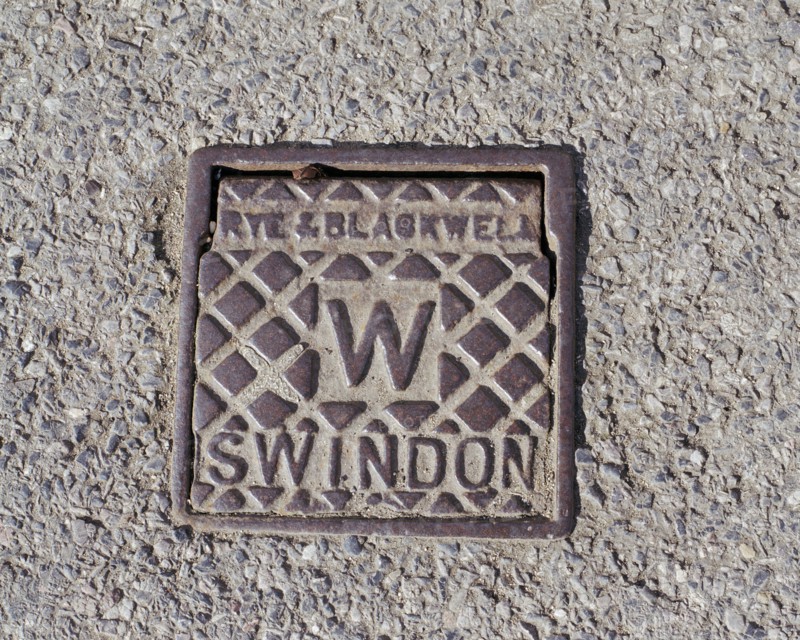 A water stop tap cover plate made by Rye and Blackwell, Swindon, Wiltshire, 2006