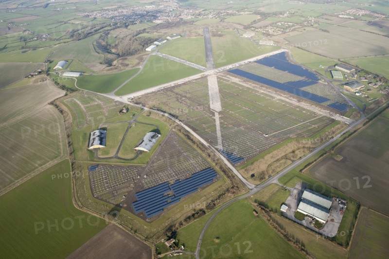 Wroughton Airfield Solar Park, Wiltshire, 2016