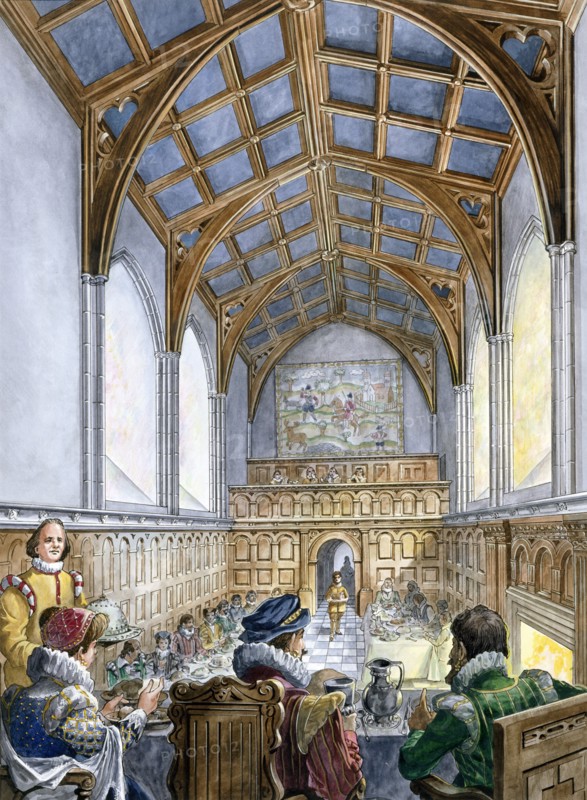 Great Hall, Old Wardour Castle, 16th century (c1995-c1999)