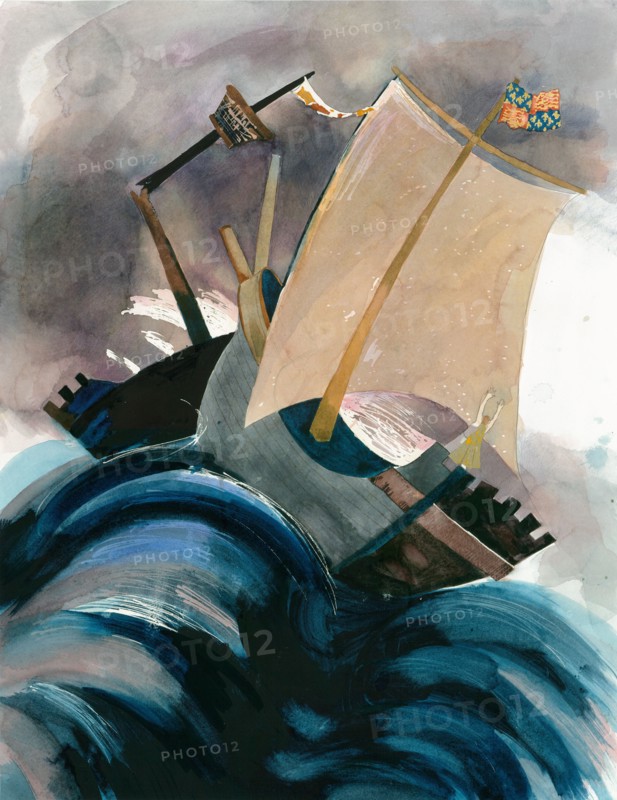 Battle of Winchelsea, 1350 (2010).   Artist