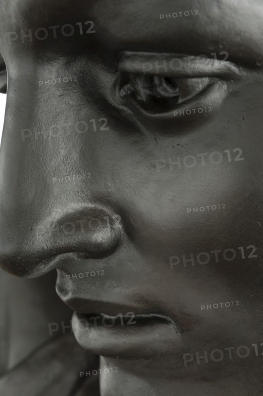 Detail, quadriga statue, Wellington Arch, Hyde Park Corner, Westminster, London, c2015